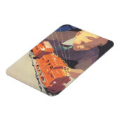 トイズトレイン遊ズ付きヴィンテージクリスマス マグネット (左側)