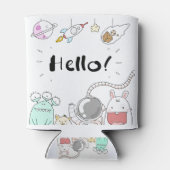 トイズ宇宙飛行士ロケットプラネット銀河系エイリアンモンスター。 缶クーラー (裏面)