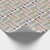 トイソルジャーアームホリデークリスマス ラッピングペーパー (角)