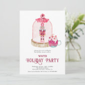 トイソルジャーウォーターカラーウィンターホリデーシーズンパーティー 招待状 (スタンド正面)