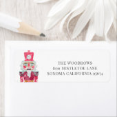 トイソルジャーウォーターカラー差出人住所 ラベル (インサイチュ)