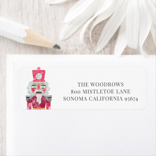 トイソルジャーウォーターカラー差出人住所 ラベル (インサイチュ)