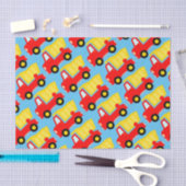 トイダンプトラック子供の誕生日ギフトティッシュペーパー 薄葉紙 (クラフト)