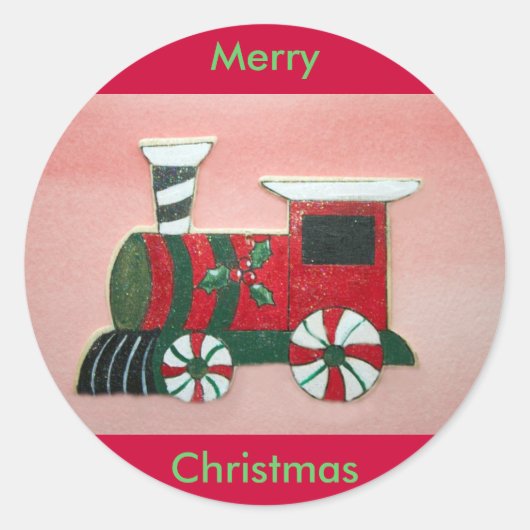 トイトレインシール ラウンドシール (正面)