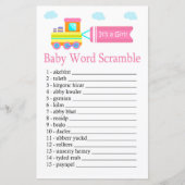 トイトレインベビーの単語スクランブルゲーム (正面)