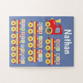 トイトレイン運のアルファベットブロック ジグソーパズル (横)