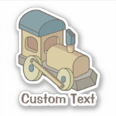 トイトレイン シール (正面)