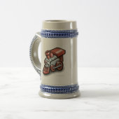 トイトレイン ビールジョッキ (正面左)