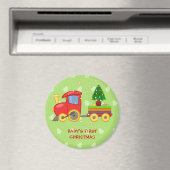 トイトレイン，ベビーの初めてのクリスマス，マグネット マグネット (インサイチュ (食洗機))