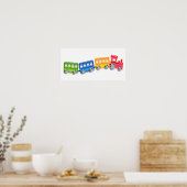 トイトレイン ポスター (キッチン)