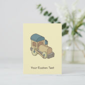 トイトレイン ポストカード (スタンド正面)