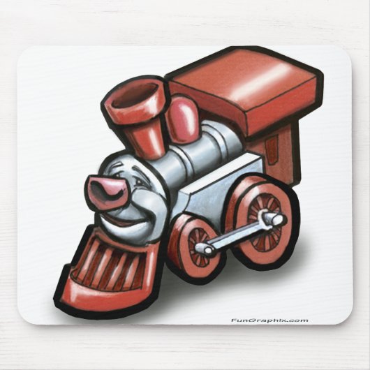 トイトレイン マウスパッド (正面)