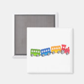 トイトレイン マグネット (正面/裏面)