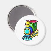 トイトレイン マグネット (正面/裏面)