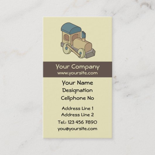 トイトレイン 名刺 (正面)