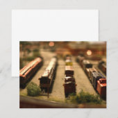 トイトレーンズ招待状 招待状 (正面/裏面)