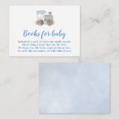 トイトレーンブックでベビー依頼 エンクロージャーカード (正面/裏面)