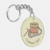 トイドラムキーチェーン キーホルダー (正面左)