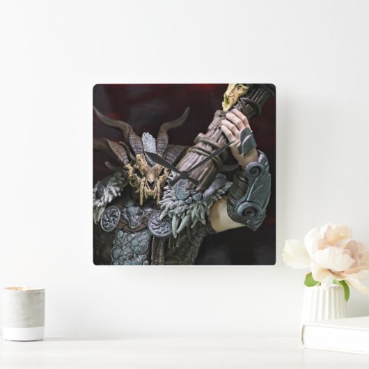 トイドルイド スクエア壁時計 (ホーム)