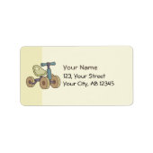 トイバイク ラベル (正面)