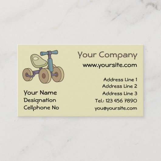 トイバイク 名刺 (正面)