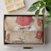 トイバッグサンタティッシュペーパー 薄葉紙 (ギフト)