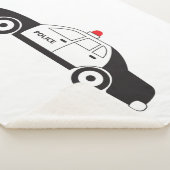 トイパトカーデザイン シェルパブランケット (3/4)