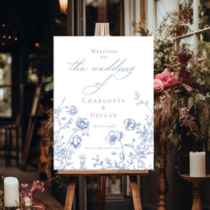 トイフランスのルブルーフローラ結婚の歓迎 ポスター