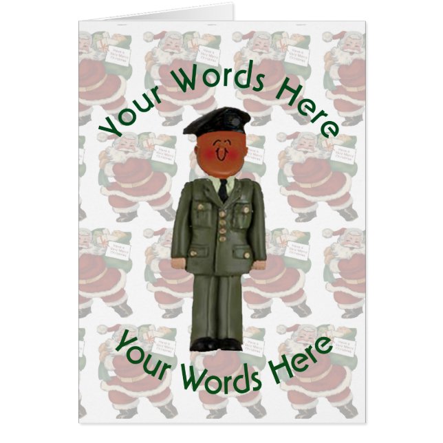 トイブラックソルジャーカスタムクリスマス (正面)