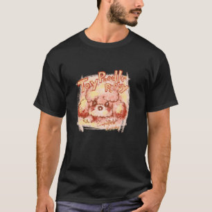 トイプードルかわいい犬の子犬ペットおもしろい動物アートイル Tシャツ