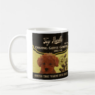 トイプードルのブランド- Organic Coffee Company コーヒーマグカップ