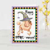 トイプードルウィッチ カード (黄色い花)