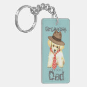 トイプードルパパ キーホルダー (正面左)