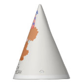 トイプードルパピードッグ誕生日パーティーハット パーティーハット (右)