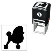 トイプードルファンシーシルエット セルフインキングスタンプ (インサイチュ)