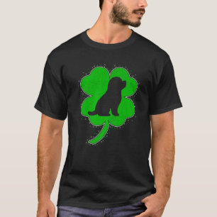 トイプードルラバーアイリッシュシャムロックトイプードルサンパー Tシャツ
