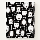 トイプードル組成物 ノートブック (裏面)