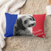 トイプードル×パピヨン ランバークッション (ブランケット)