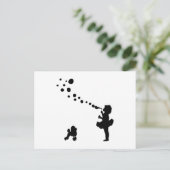 トイプードル ポストカード (スタンド正面)