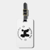 トイプードル ラゲッジタグ (正面縦)