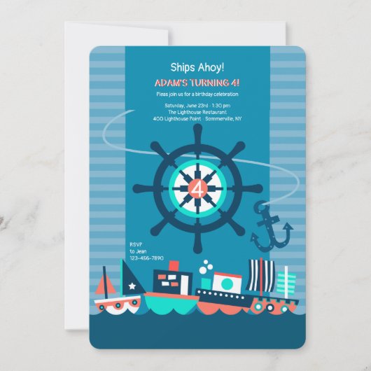 トイボーツ招待状 招待状 (正面)