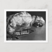 トイボート付き防水ジャケットを着用したカヤーカー ポストカード (正面)