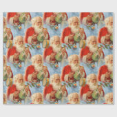 トイメーカーヴィンテージサンタクロース ラッピングペーパー (フラット)