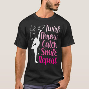 トイラマジョレッテストイラスローキャッチバトンT Tシャツ
