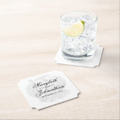 トイルと書道の編結婚集可能 ペーパーコースター (インサイチュ)