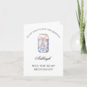 トイルコケットのソーダを私の花嫁のカードにしてくれる カード (正面)