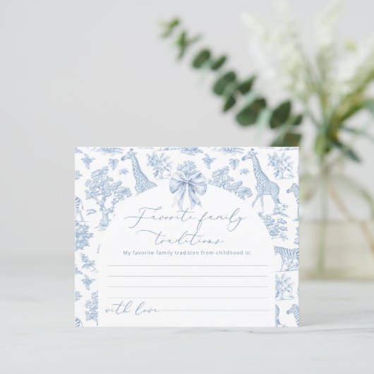 トイルサファリお気に入りのファミリーの伝統カード (スタンド正面)