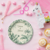 トイルトロピカルハワイアン結婚アイランドズ ペーパープレート (パーティー)