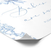 トイルドゥジュイサファリフランスのベビーは甘い ポスター (角)