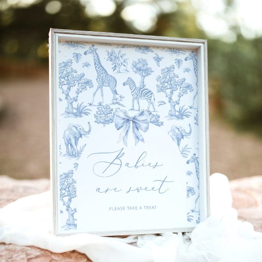 トイルドゥジュイサファリフランスのベビーは甘い ポスター